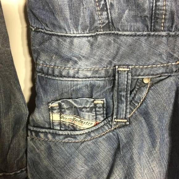 Diesel Girls denim dress with tulle skirt - Picture 5 of 9